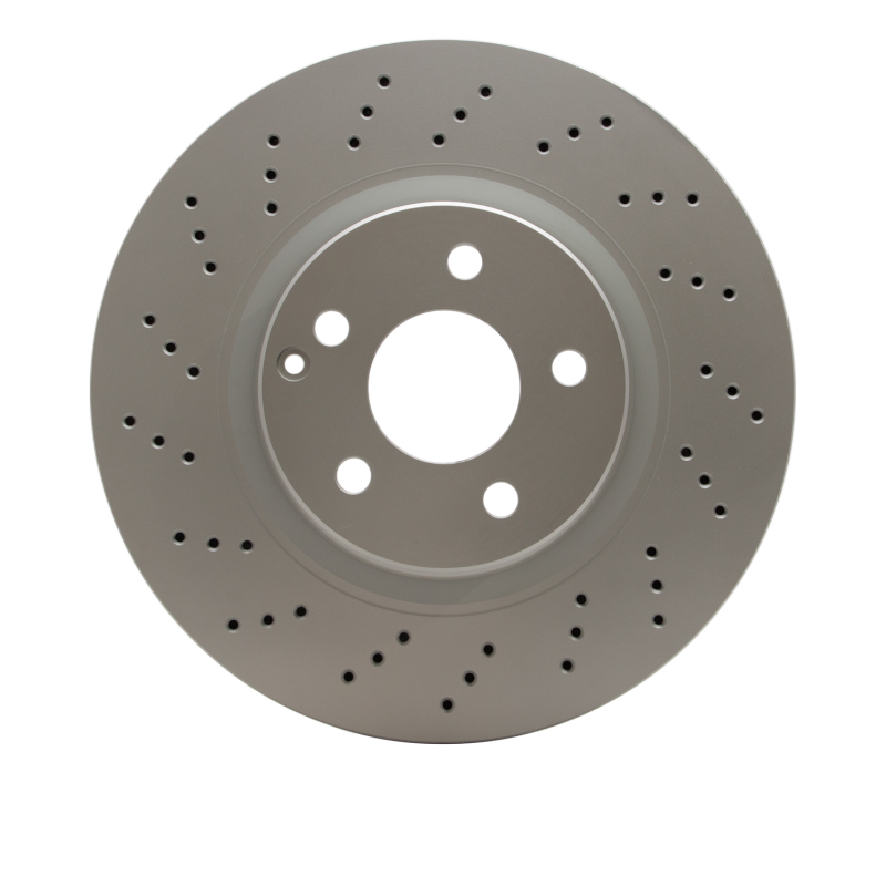 Mercedes-Benz S430 Brake Rotor (1) - Front - R1 Concepts - GeoSPEC Coated Drilled - `00-`03